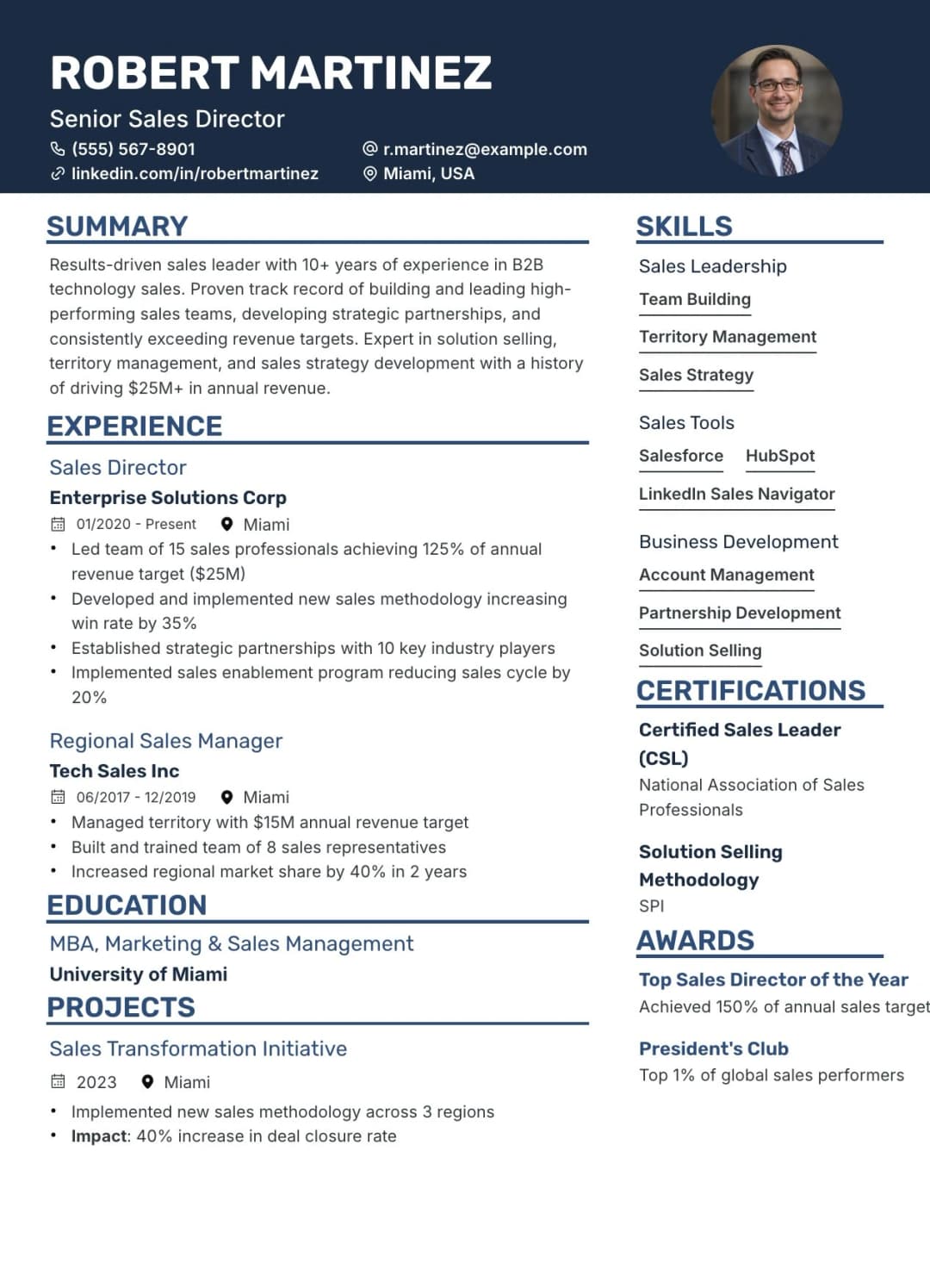 Resume Preview